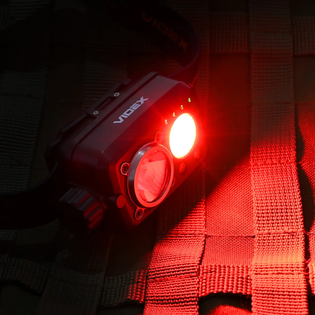 Ліхтар налобний VIDEX VLF-H189 600Lm, Lipol 1800mAh, type-c, режим червоне світло), зображення 5