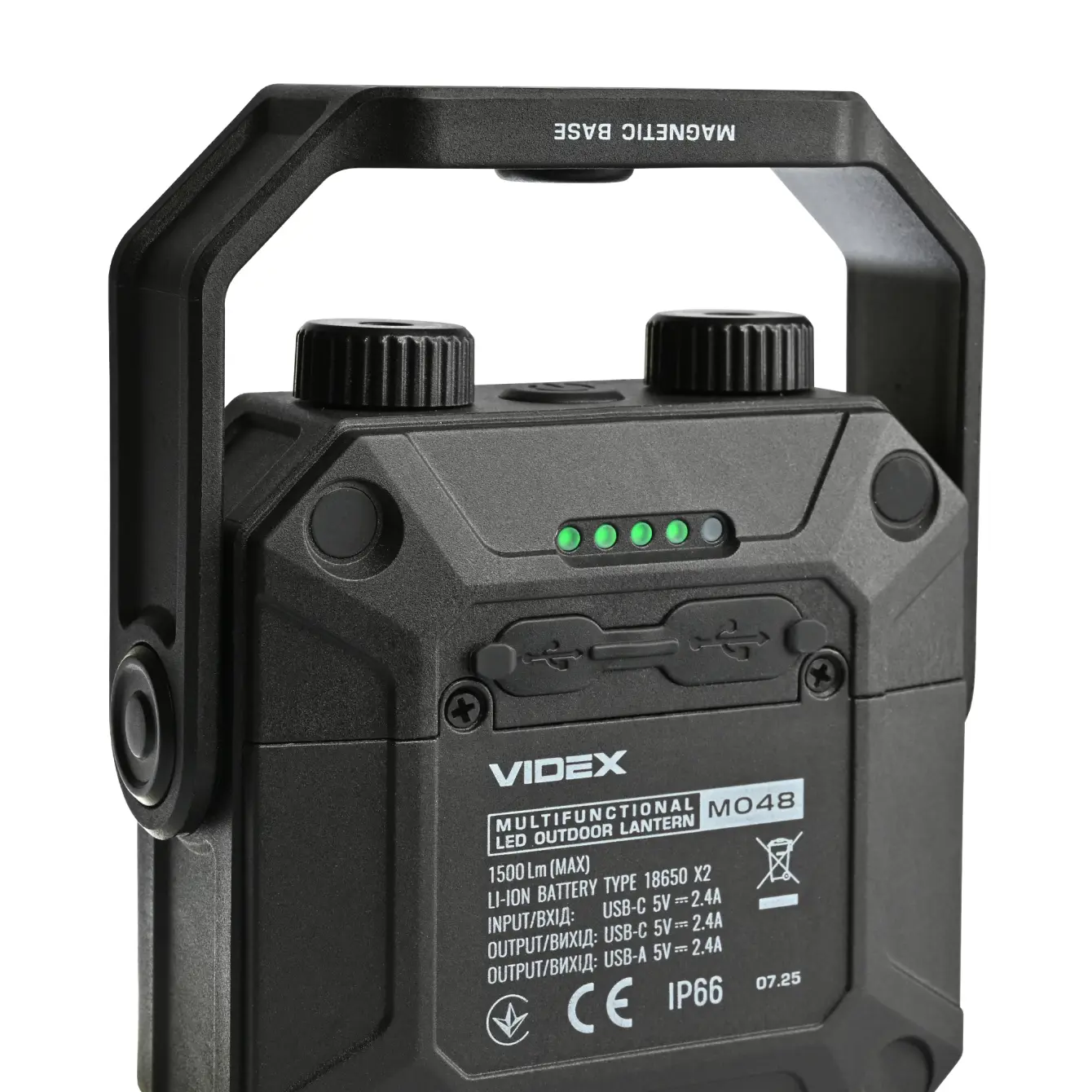 Ліхтар портативний VIDEX VLF-M048 1500Lm 5000K), зображення 9