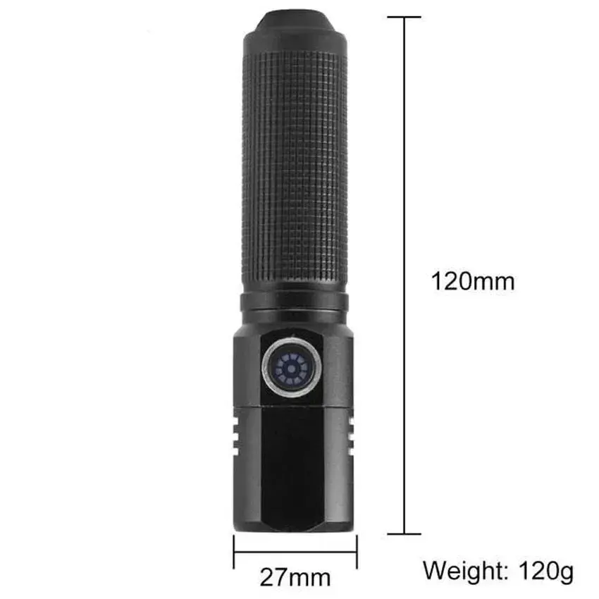 Ліхтар ручний AREXES BL-526-P50 БОКС кабель,Type-C,18650 1режим), зображення 6
