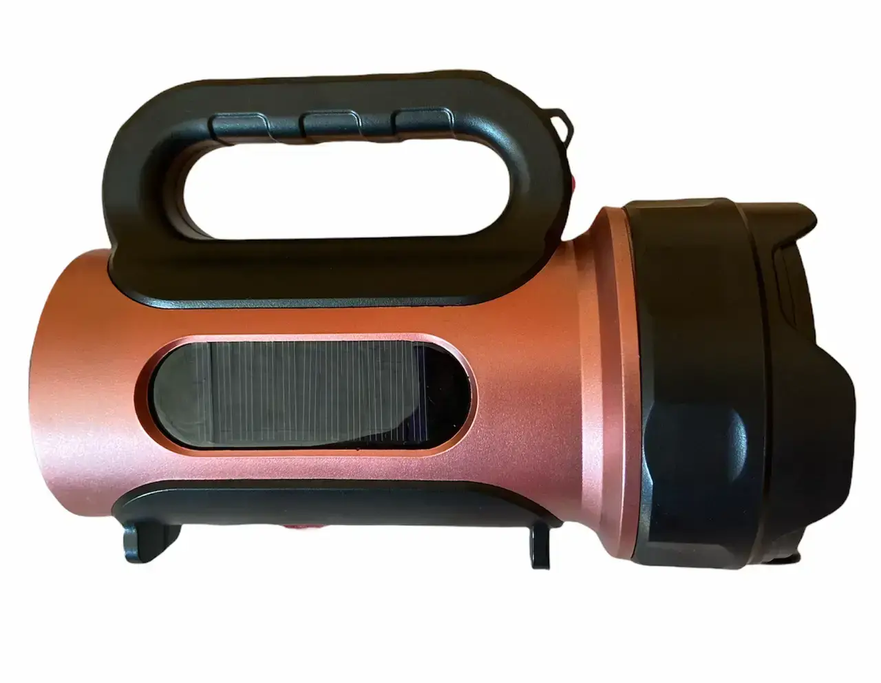 Ліхтар ручний AREXES HEL-T93 30W зарядка micro USB сонячною панеллю червоне світло акумуляторний), зображення 4