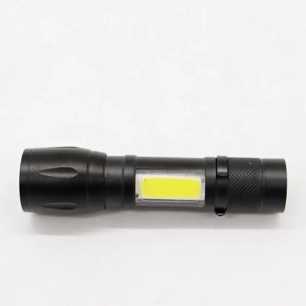 Ліхтар ручний BL-513-XPE+COB zoom  +BOX microUSB 3режими), зображення 7
