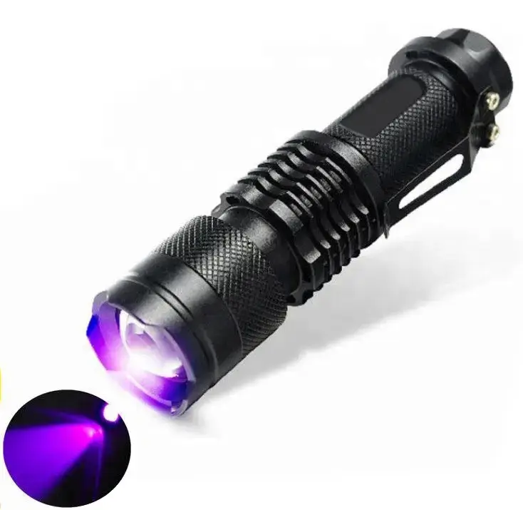 Ліхтар ручний K11-395UV ультрафіолет zoom +1хAА 1режим 