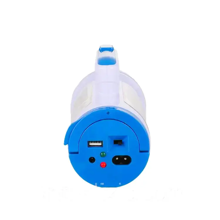 Ліхтар ручний вбудований акумулятор JA-1953 (1W+3COB) +P.B.,соняч.панель (1хвхід 5V)+ЗП220В 2реж), зображення 2