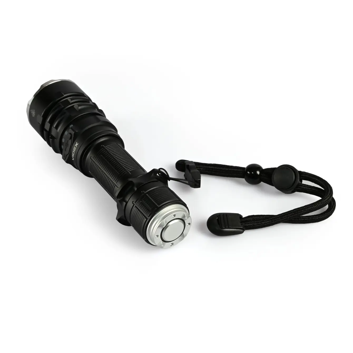 Ліхтар ручний VIDEX VLF-AT265, 2000Lm 6500K, акум Li-ion 21700 або 18650, type-c, IP68, червоний та зелений фільтри), зображення 4 Ліхтар ручний VIDEX VLF-AT265, 2000Lm 6500K, акум Li-ion 21700 або 18650, type-c, IP68, червоний та зелений фільтри), зображення 4