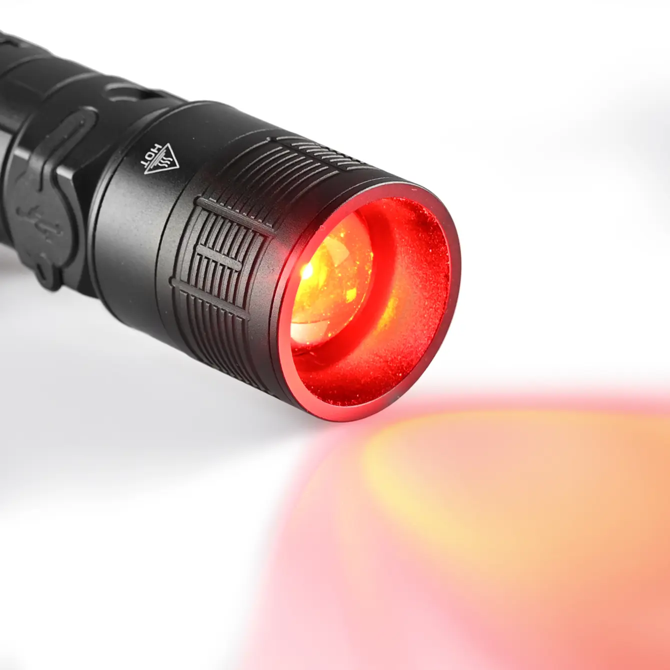 Ліхтар ручний VIDEX VLF-AT366 1000Lm 200метрів, Liion 18650 2200mAh, type-c, режим червоне світло), зображення 11