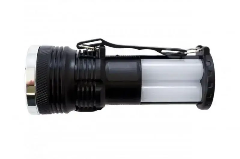 Ліхтарик переносний Luxury YJ-2881T 1+24led 2 режима + сонячна батарея), зображення 4