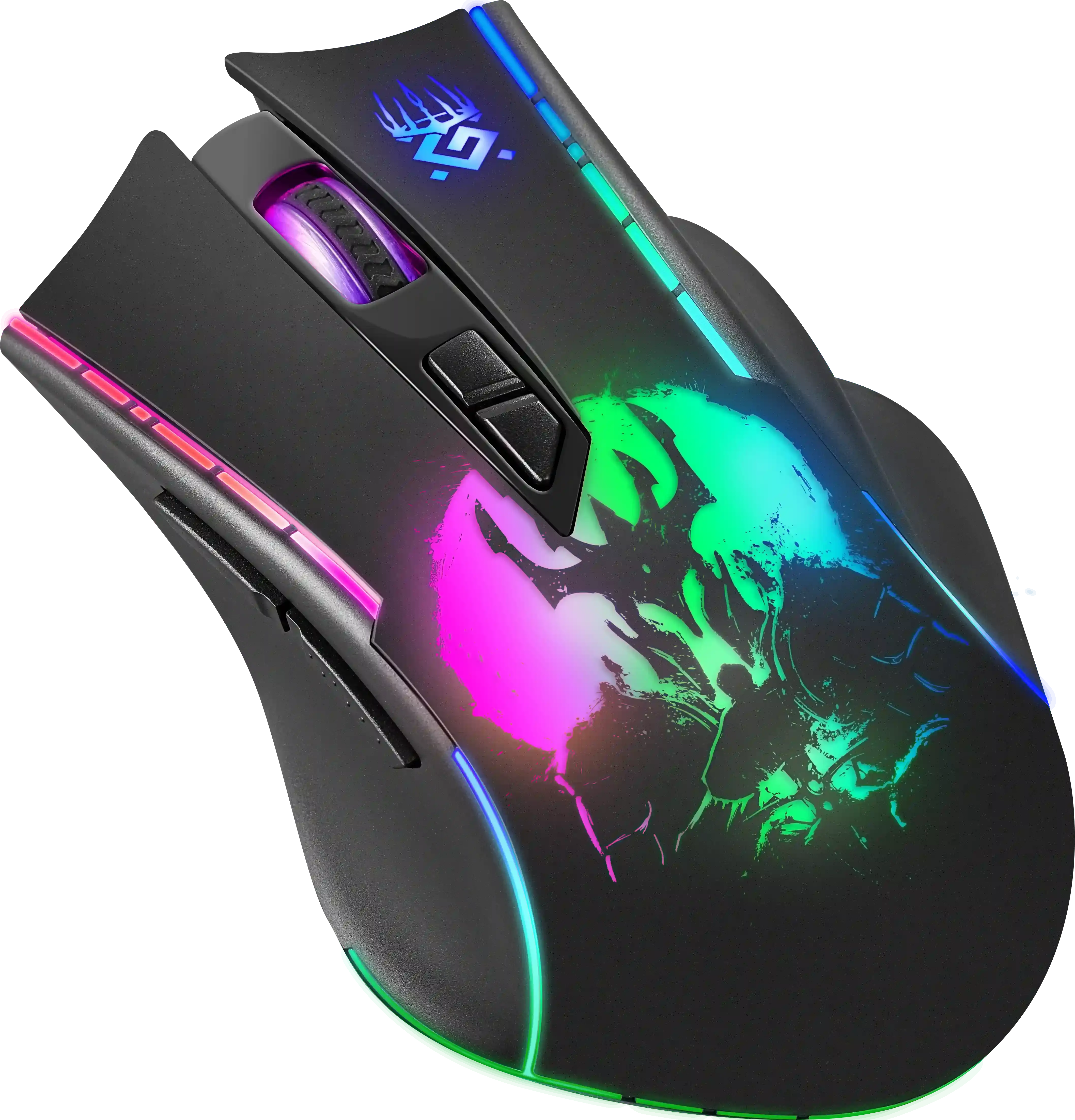 Миша бездротова DEFENDER ігрова Kronos GM-695 чорна), зображення 7