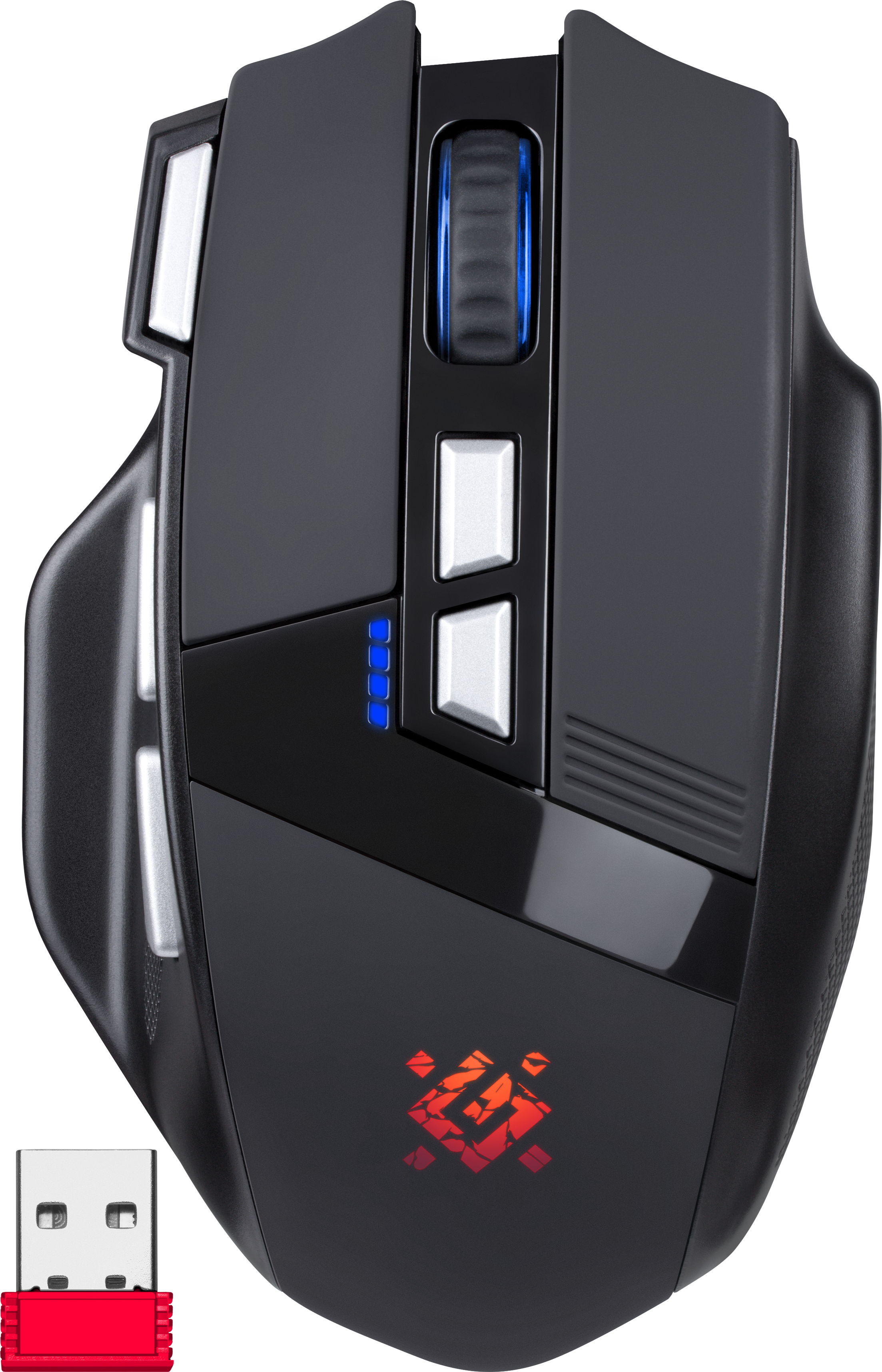 Миша бездротова ігрова DEFENDER Knight GM-885 3200dpi, 7 кнопок, RGB підсвітка), зображення 12