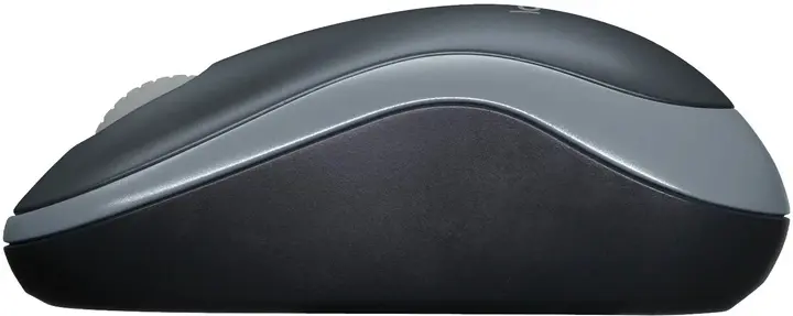 Миша бездротова Logitech M185 Wireless OPT Black/Grey), зображення 4