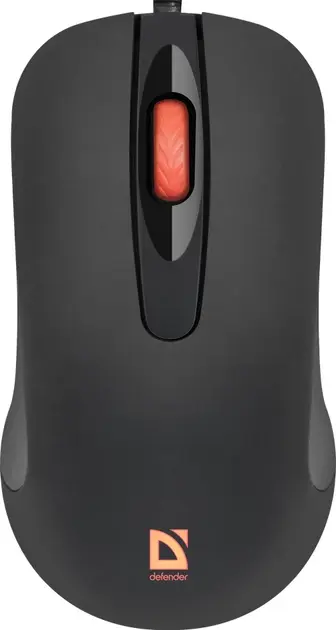 Миша DEFENDER Ultra Classic MB-280 3кнопки, 1000dpi, чорна), зображення 8