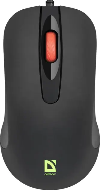 Миша DEFENDER Ultra Classic MB-280 3кнопки,1000dpi, чорна  від батарейки.com.ua