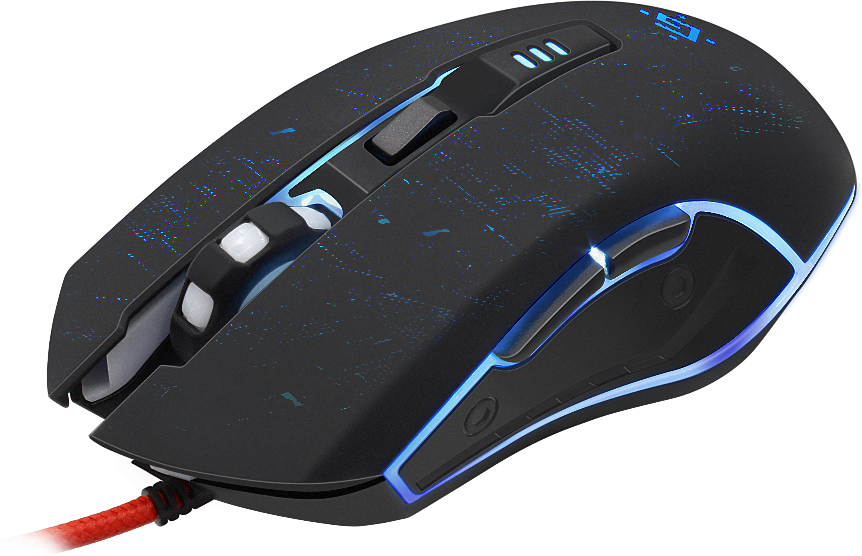 Миша ігрова DEFENDER Draglen GM-907 5кнопок, 7200 dpi, USB, RGB підсвітка чорна  від батарейки.com.ua
