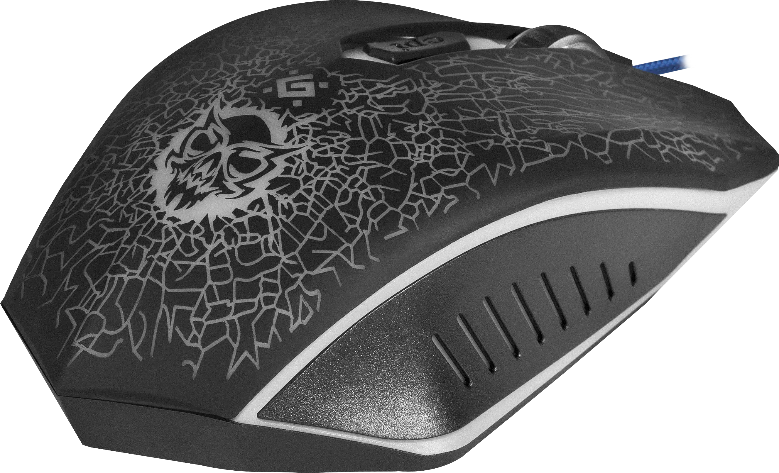 миша ігрова DEFENDER Shock GM-110L 3200dpi, 6 кнопок, RGB підсвітка, килимок у подарунок), зображення 6