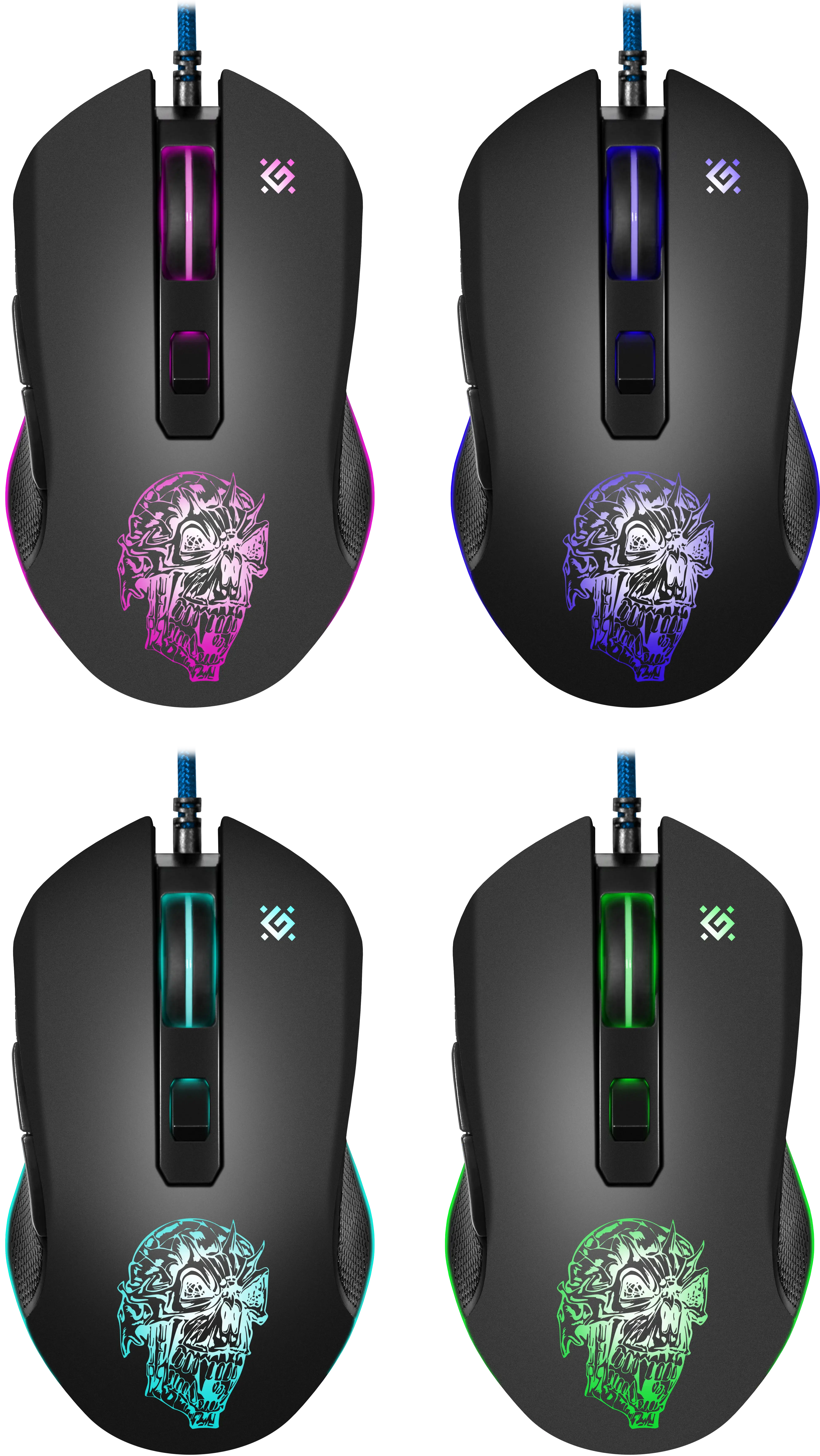 Миша ігрова DEFENDER Sleipnir GM-927 5кнопок, 12800 dpi, USB, RGB підсвітка), зображення 8