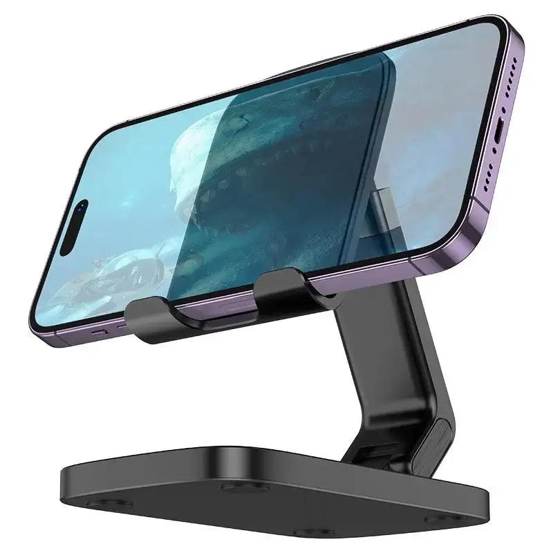 Настільний тримач Hoco HD8 Blackfish folding Black), зображення 5