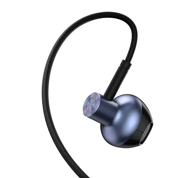 Навушники Baseus Encok  Wired Earphone H19 black NGH19-01), зображення 6