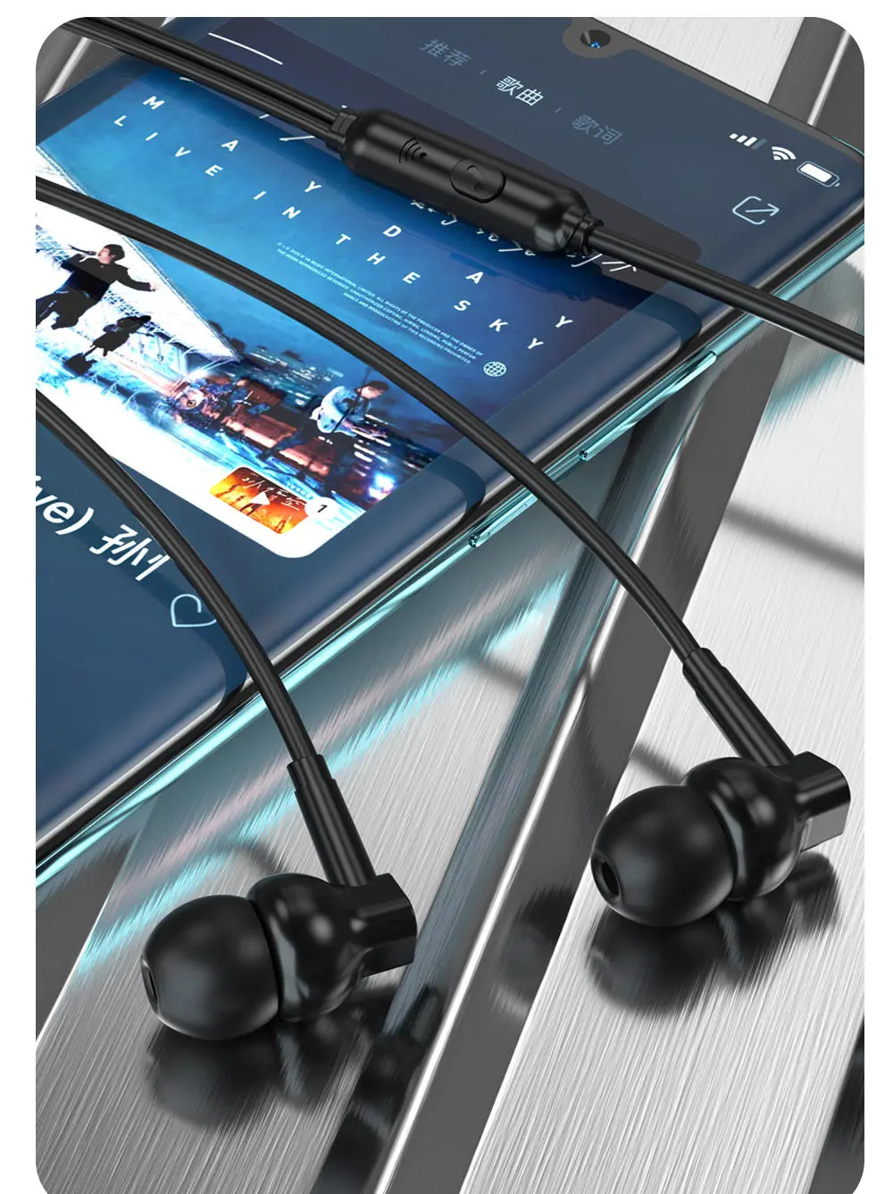 Навушники XO EP33 чорні ), зображення 6