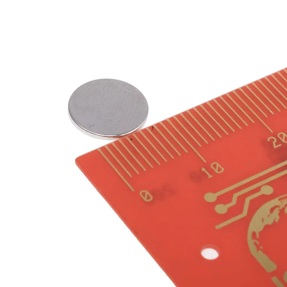 Неодимовий магніт для плюсової клеми 10х1мм N38 NdFeB), зображення 2