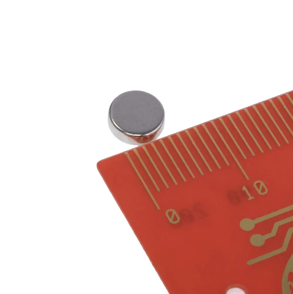 Неодимовий магніт для плюсової клеми 8х1мм N38 NdFeB), зображення 3