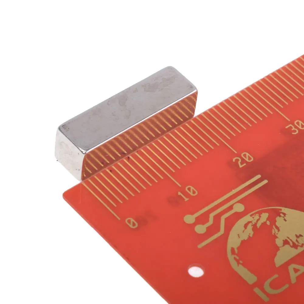 Неодимовий магніт призма 20x6x6mm N38 NdFeB), зображення 2