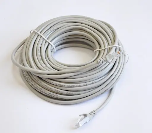 патчкорд ATCOM UTP, RJ45, Cat.5e patchcord molded, 20m, сірий 9169 від батарейки.com.ua