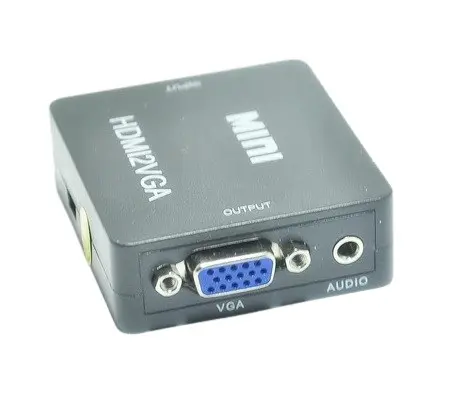 Перехідник ATCOM HDMI TO VGA CONVERTER HDMI2AV, AUX, живлення від USB, 25275), зображення 3