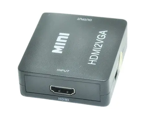 Перехідник ATCOM HDMI TO VGA CONVERTER HDMI2AV, AUX, живлення від USB, 25275), зображення 4
