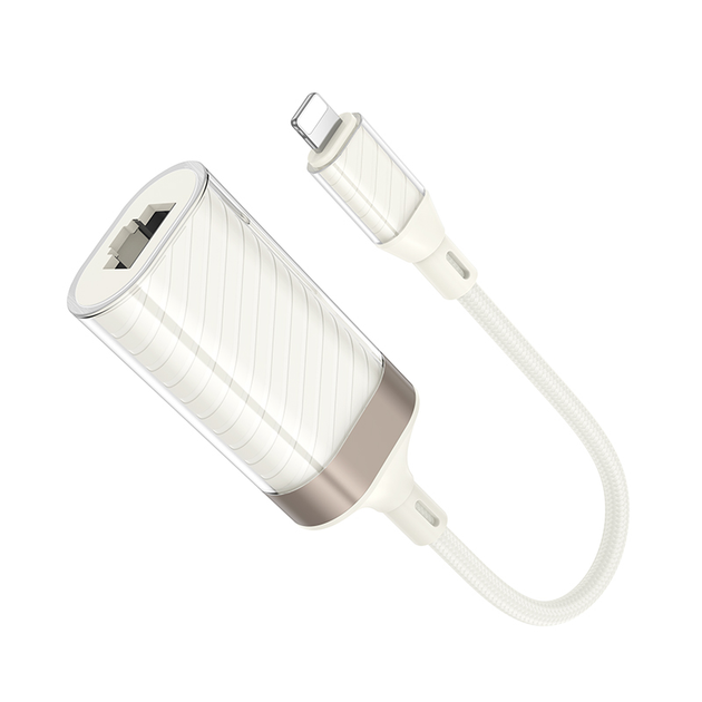 Перехідник HOCO UA41 Lightning to Lan RJ45), зображення 2