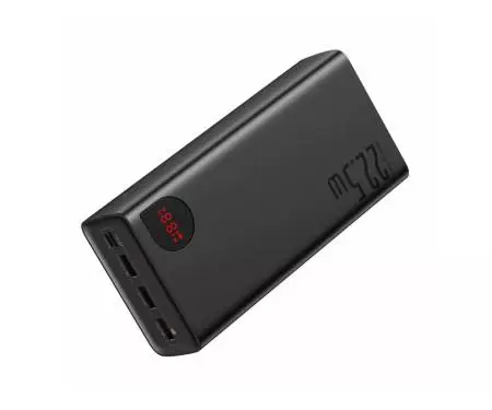 power bank Baseus 40000mAh 22.5W Black PPAD020101 від батарейки.com.ua