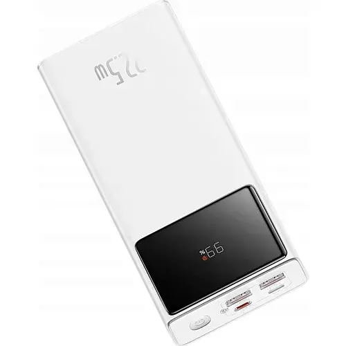 power bank Baseus PPXJ080102 30000mAh 22.5W Display білий), зображення 7 power bank Baseus PPXJ080102 30000mAh 22.5W Display білий), зображення 7