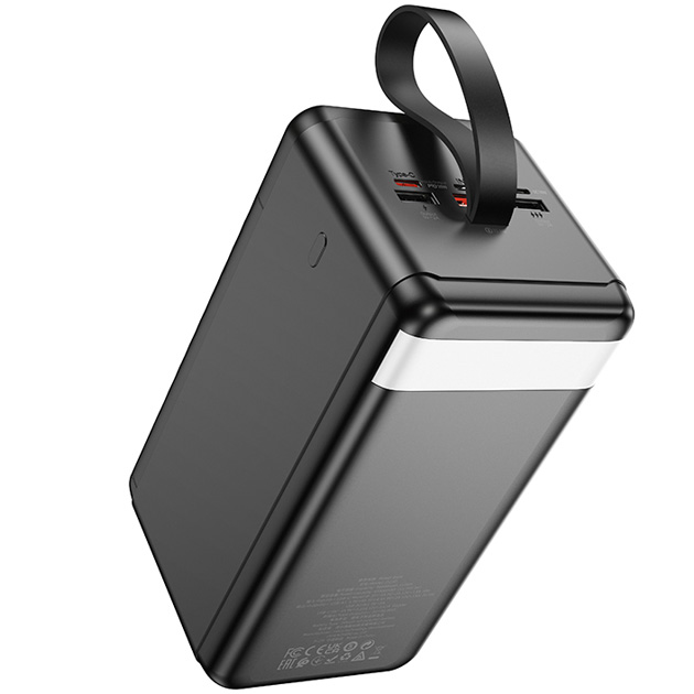 power bank Hoco J123D 90000mAh PD20W QC3.0 22.5W чорний), зображення 4