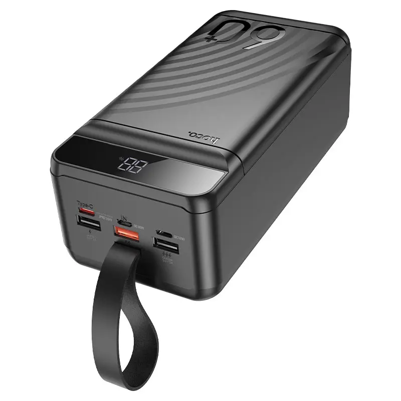 power bank Hoco J123С 60000mAh PD20W QC3.0 22.5W чорний), зображення 5