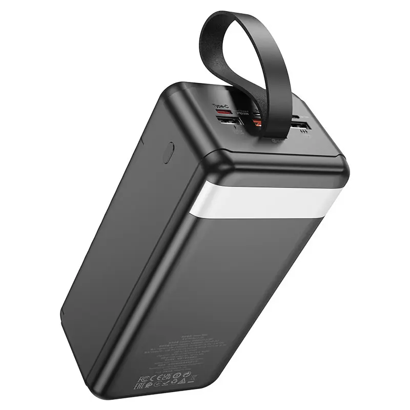 power bank Hoco J123С 60000mAh PD20W QC3.0 22.5W чорний), зображення 6