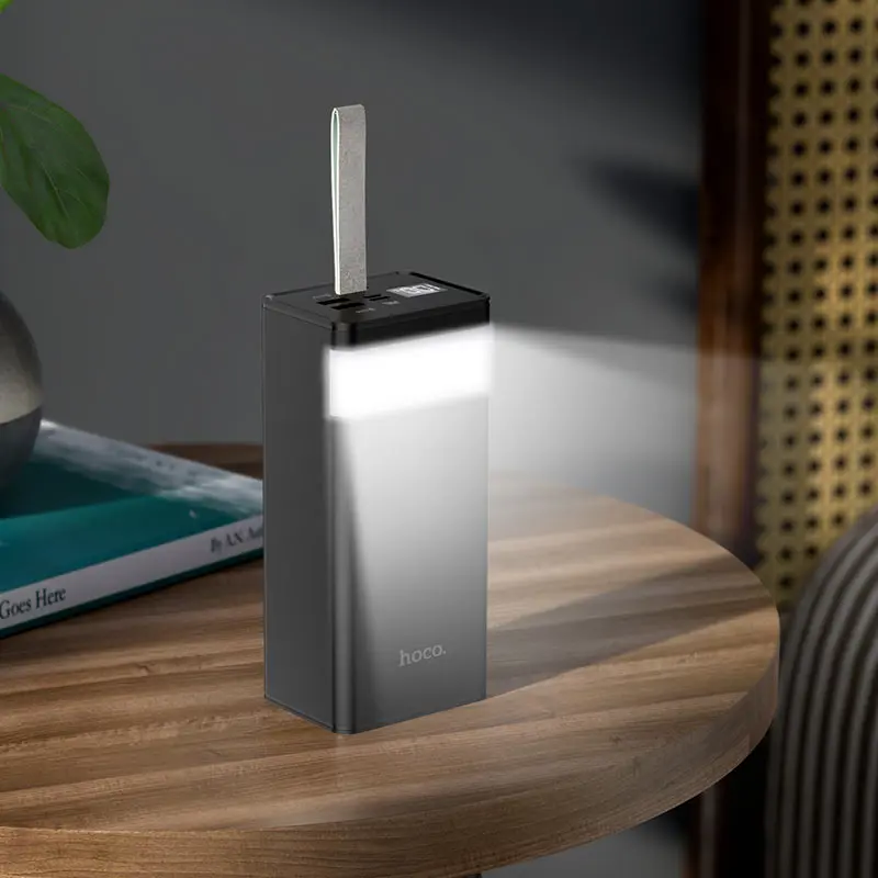 power bank Hoco J86 40000mAh PD20W QC3.0 LCD Lamp Black), зображення 5