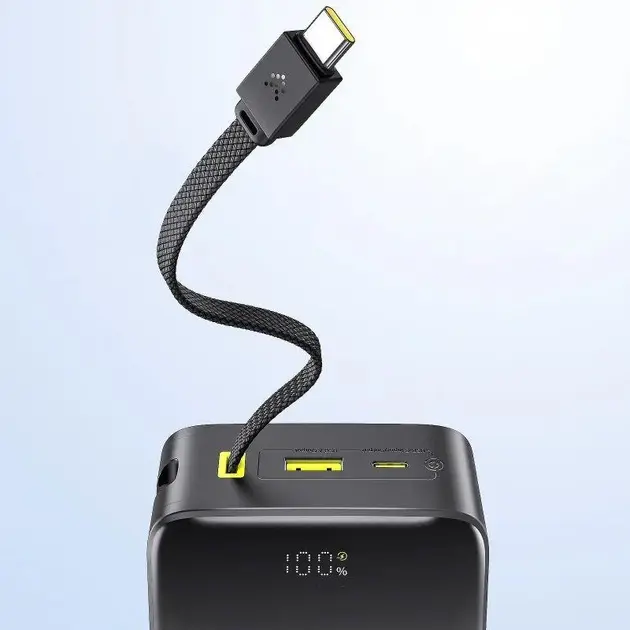 power bank Baseus EnerFill FC51 Bipow 2Pro 30000mAh PD22.5W Cosmic Black), зображення 11