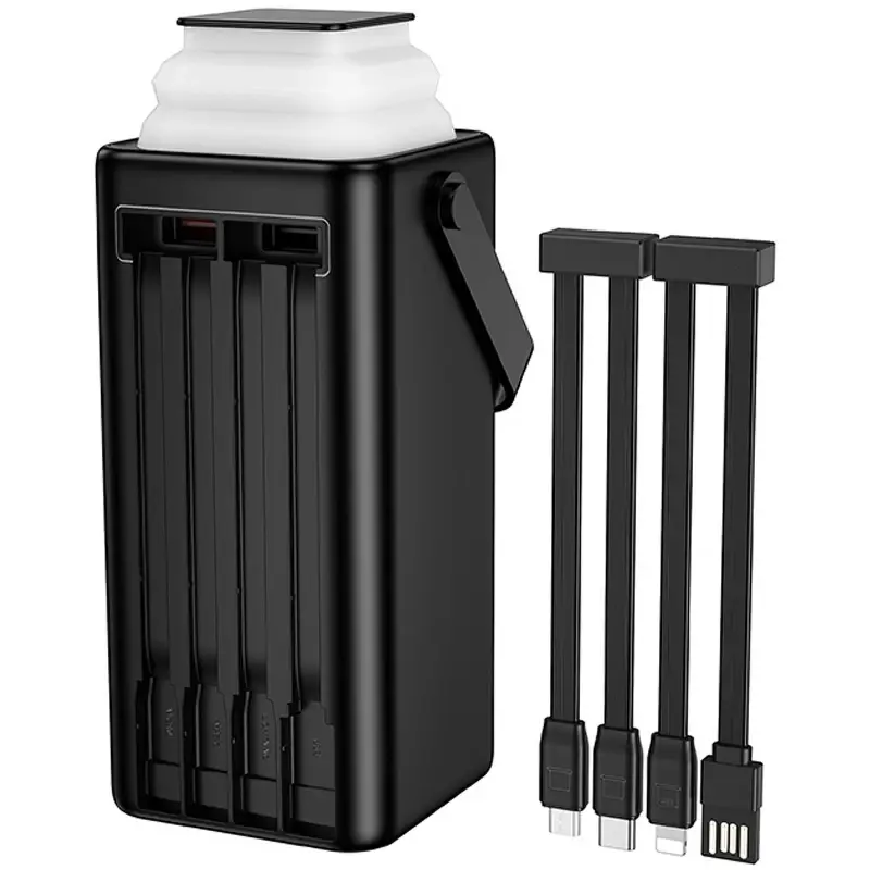 power bank BOROFONE BJ65A High  22.5W+PD20W 50000mAh чорна), зображення 5