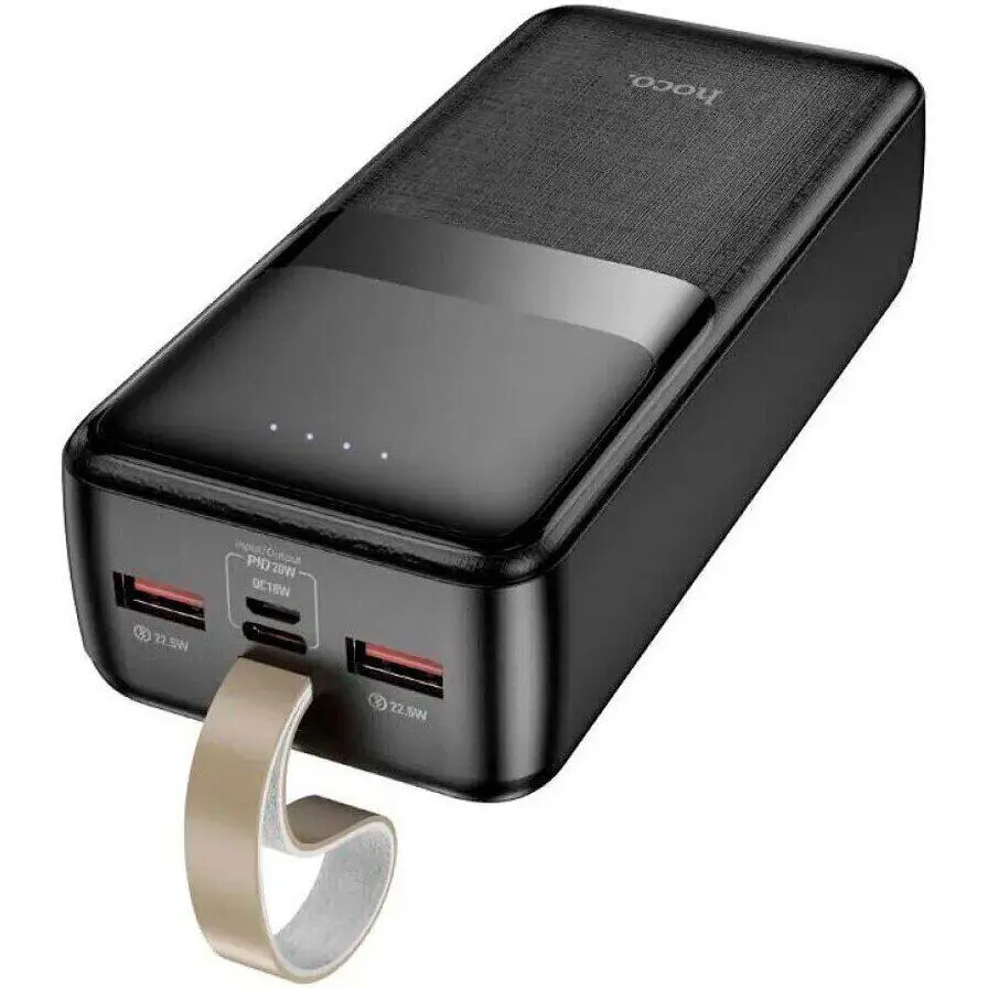 power bank Hoco DB107 Mercurius 30000mAh PD20W+QC3.0 22.5W чорний), зображення 3