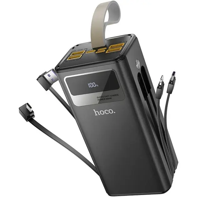 power bank Hoco DB58A Plentifu 40000mAh 22.5W чорний), зображення 7