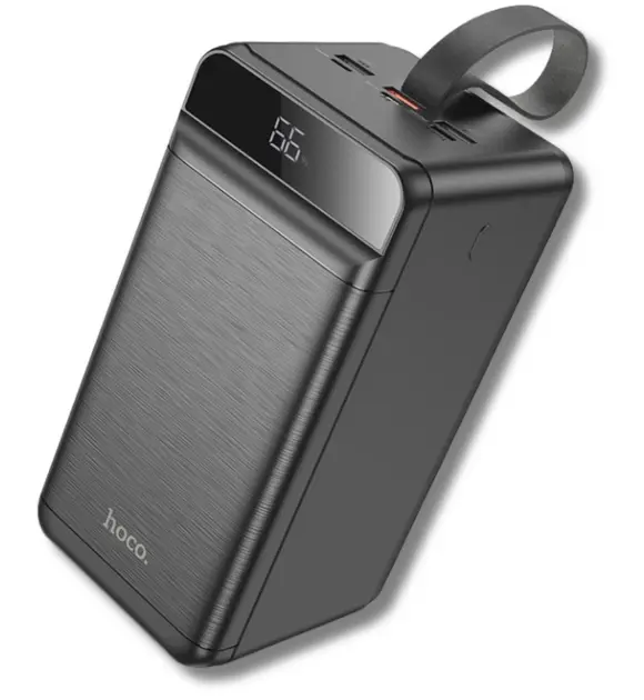 power bank Hoco DB61 Jade 90000mAh 22.5W чорний від батарейки.com.ua