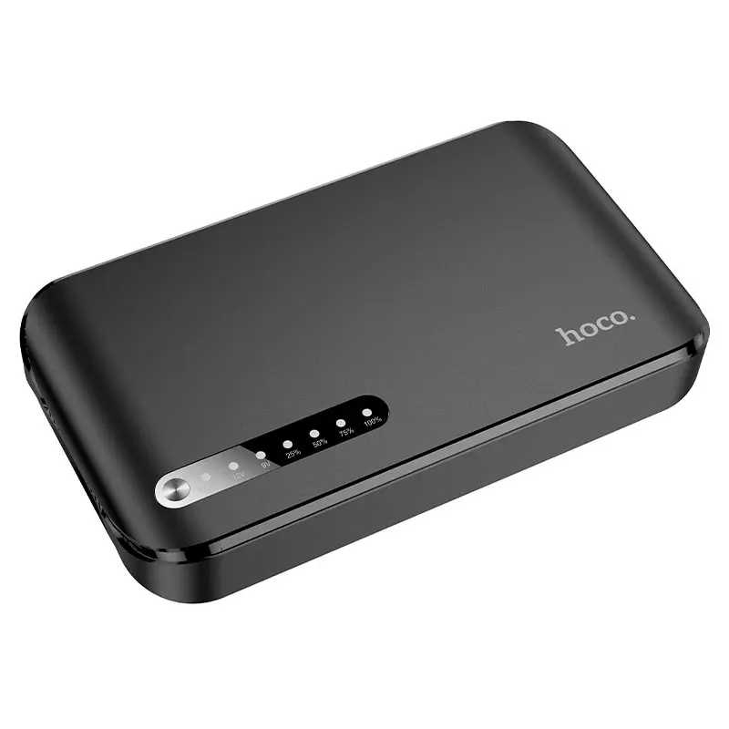 power bank Hoco DB62 Imperial emergency ДБЖ для роутерів UPS 5-12V/18W 20000mAh Black), зображення 6