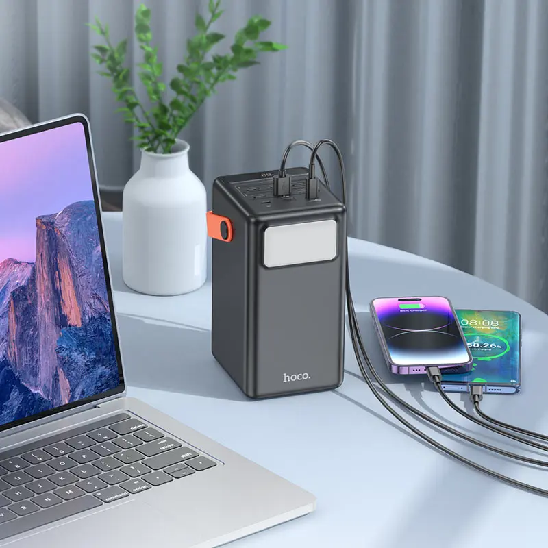 power bank Hoco J142 Surpass 100000mAh 22.5W+PD20W чорний), зображення 9