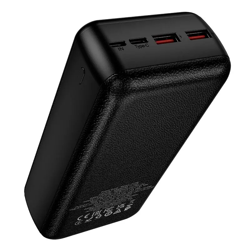 power bank Hoco J159B 30000mAh PD20W+QC3.0 (22.5W) чорний), зображення 6