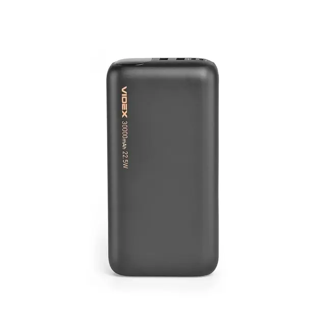 power bank VIDEX VPB-297 22.5W 30 000mAh чорний), зображення 8