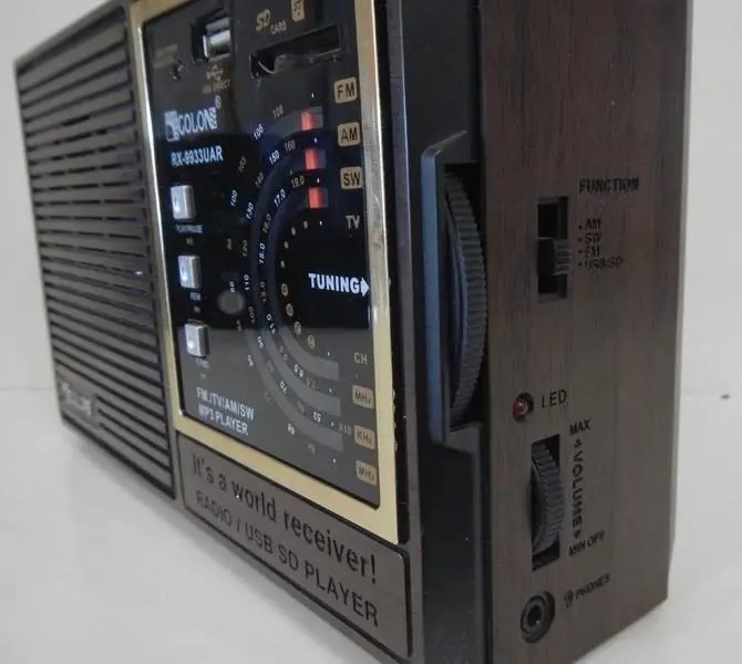 Радіо Golon RX-9933 FM USB SD), зображення 4