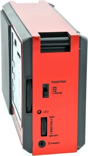 Радіоприймач Golon RX-002 UAR FM, USB, SD), зображення 3