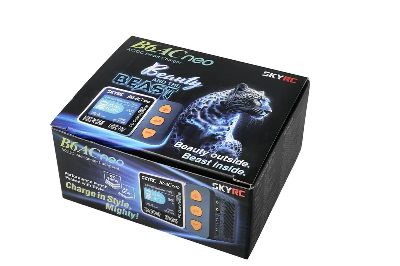 Розумне зарядне SkyRC B6ACneo SK-100200-01, LiPo LiHV LiFe Liion 1-6S, NiMh, Pb, 200W 10А, від 220V), зображення 7