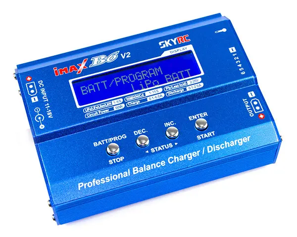 Розумне зарядне SkyRC IMAX B6 V2, LiPo LiHV LiFe Liion 1-6S, NiMh, Pb, 60W 6A, DJI Mavic/Inspire Battery від батарейки.com.ua