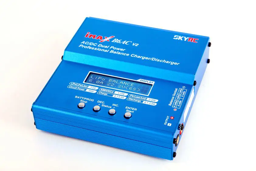 Розумне зарядне SkyRC IMAX B6AC SK-100008-11, LiPo LiHV LiFe Liion 1-6S, NiMh, Pb, 50W 6A, від 220V), зображення 8