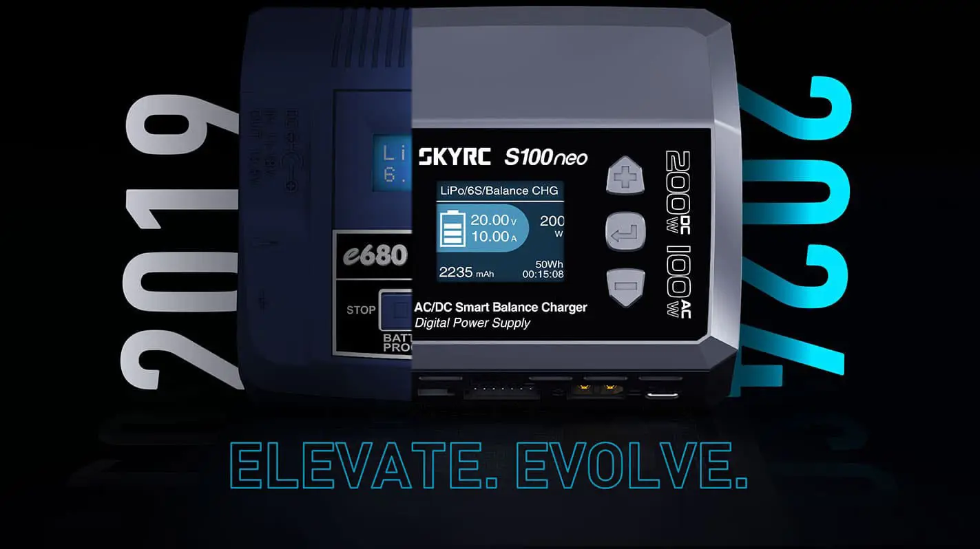 Розумне зарядне SkyRC S100neo SK-100202-01, LiPo LiHV LiFe Liion 1-6S, NiMh, Pb, 200W 12A, від 220V), зображення 13