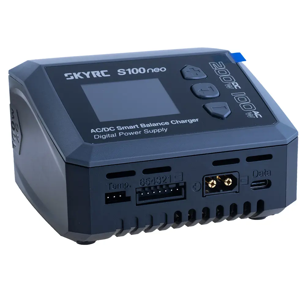 Розумне зарядне SkyRC S100neo SK-100202-01, LiPo LiHV LiFe Liion 1-6S, NiMh, Pb, 200W 12A, від 220V), зображення 8